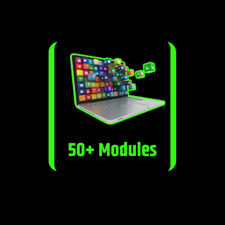 50+ Modules